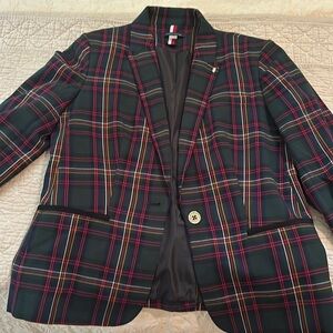 Plaid Tommy Hilfiger blazer